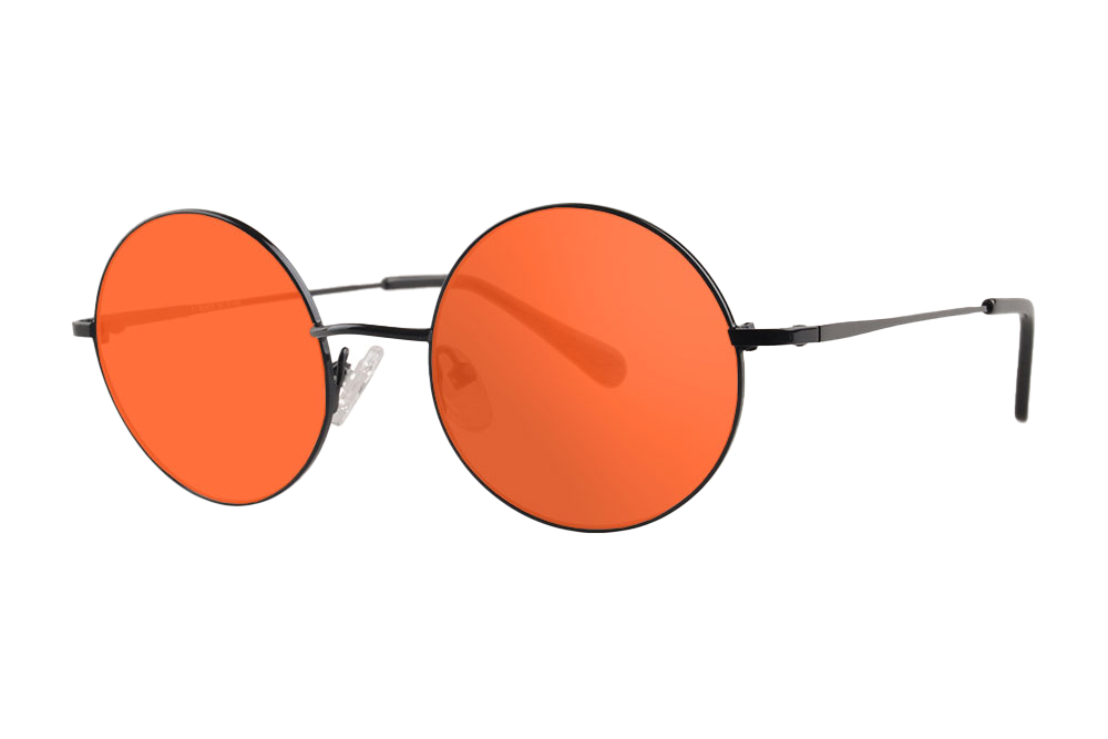 Lennon Blue Light Blocking Glasses Readers Angled View